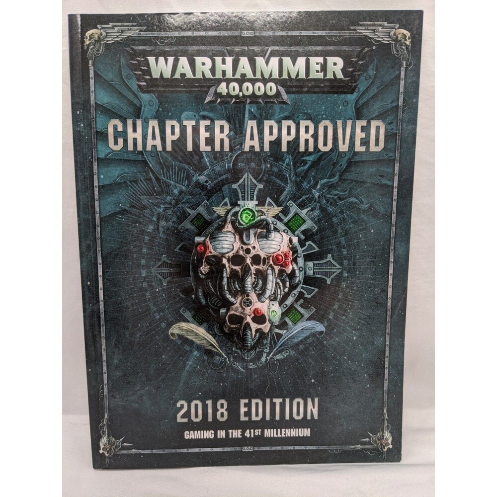 Warhammer 40K Chapter Approved 2018 Edition Book
